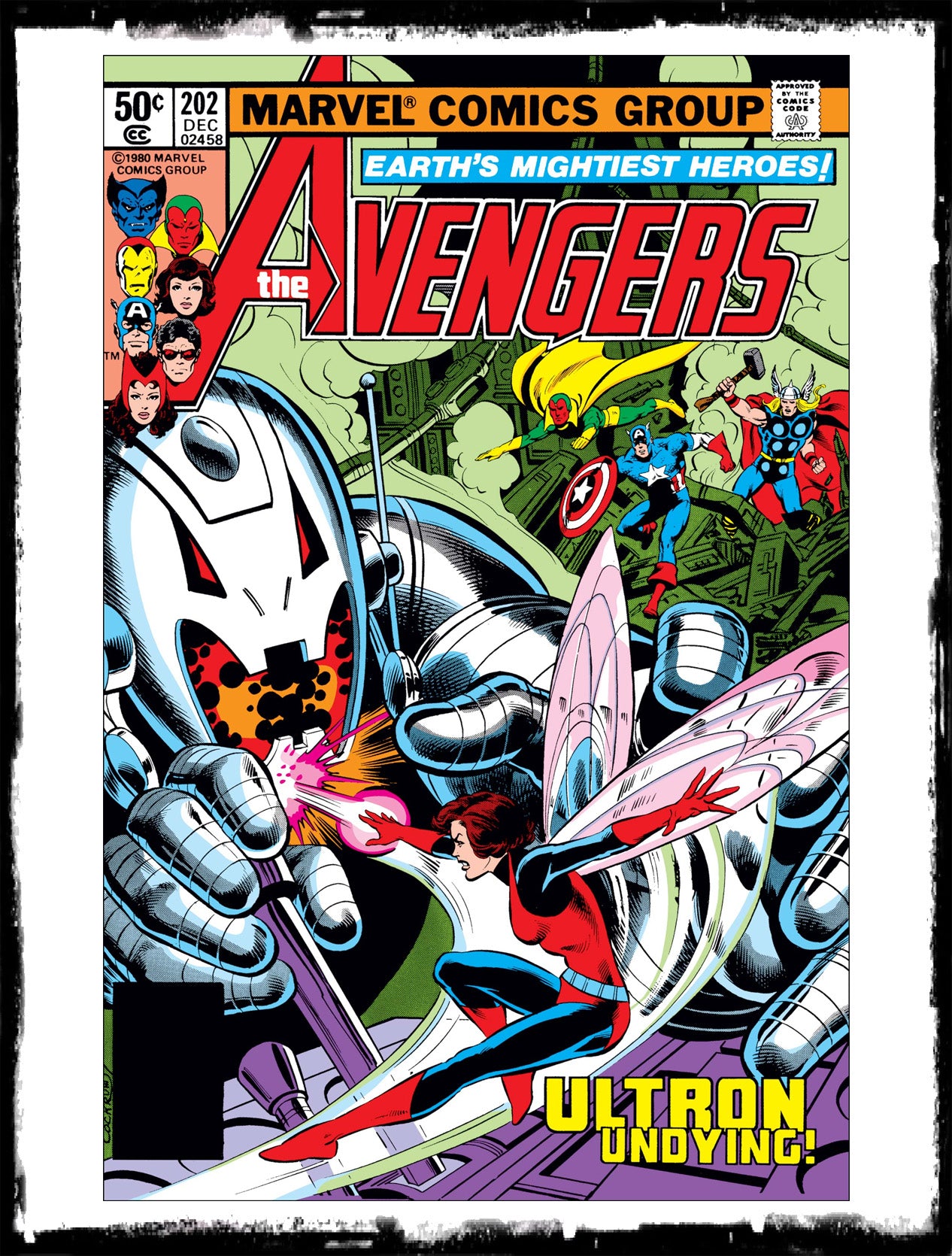 AVENGERS - #202 “THIS EVIL UNDYING” (1980 - VF+)