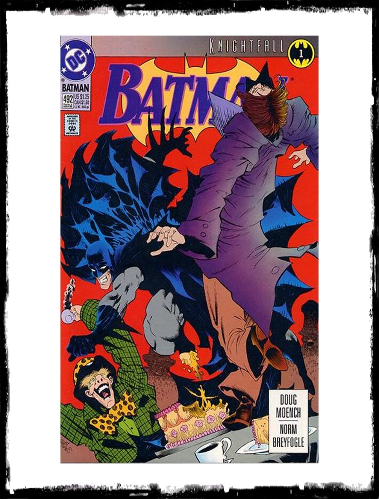 BATMAN - #492 (1993 - CONDITION VF+/NM)
