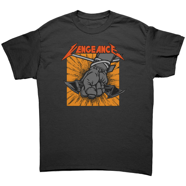 BATMAN - VENGEANCE - METALLICA HEAVY METAL TURBO TEE!