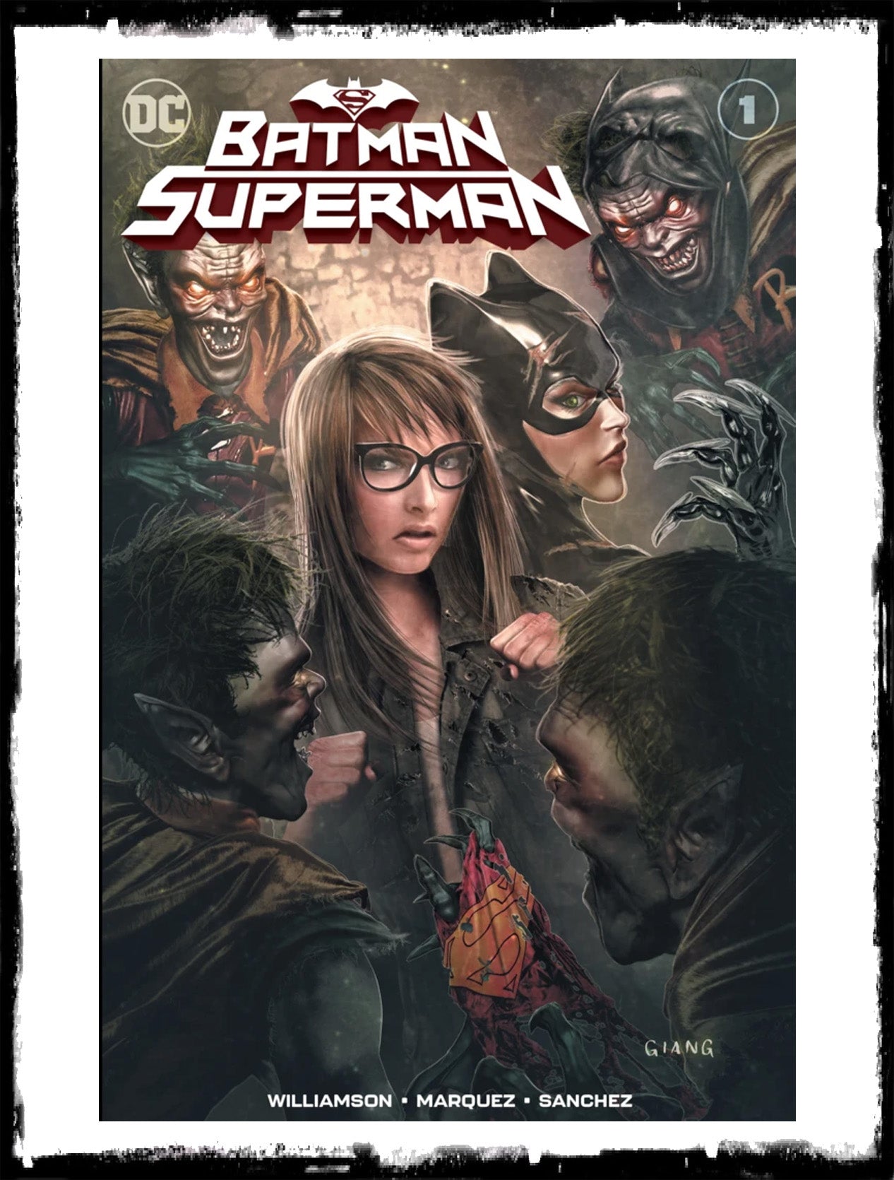 BATMAN / SUPERMAN - #1 JOHN GIANG EXCLUSIVE VARIANT (2019 - NM)