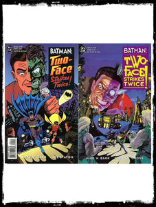 BATMAN: TWO FACE STRIKES TWICE! - BOOKS # 1 & 2 (1993 - NM)