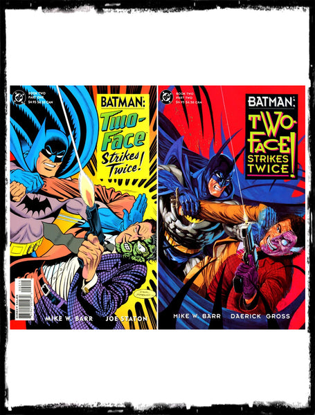 BATMAN: TWO FACE STRIKES TWICE! - BOOKS # 1 & 2 (1993 - NM)