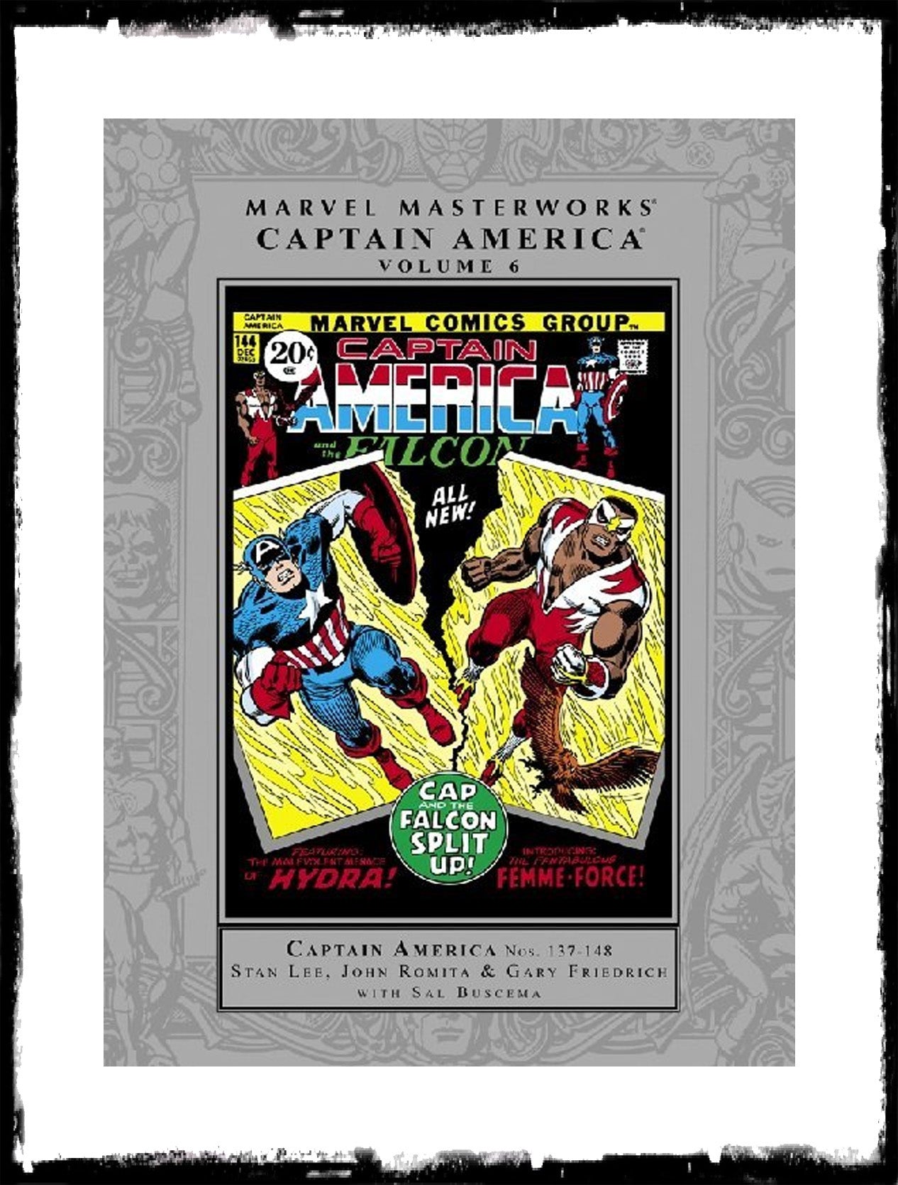 MARVEL MASTERWORKS: CAPTAIN AMERICA - VOLUME 6 HARDCOVER