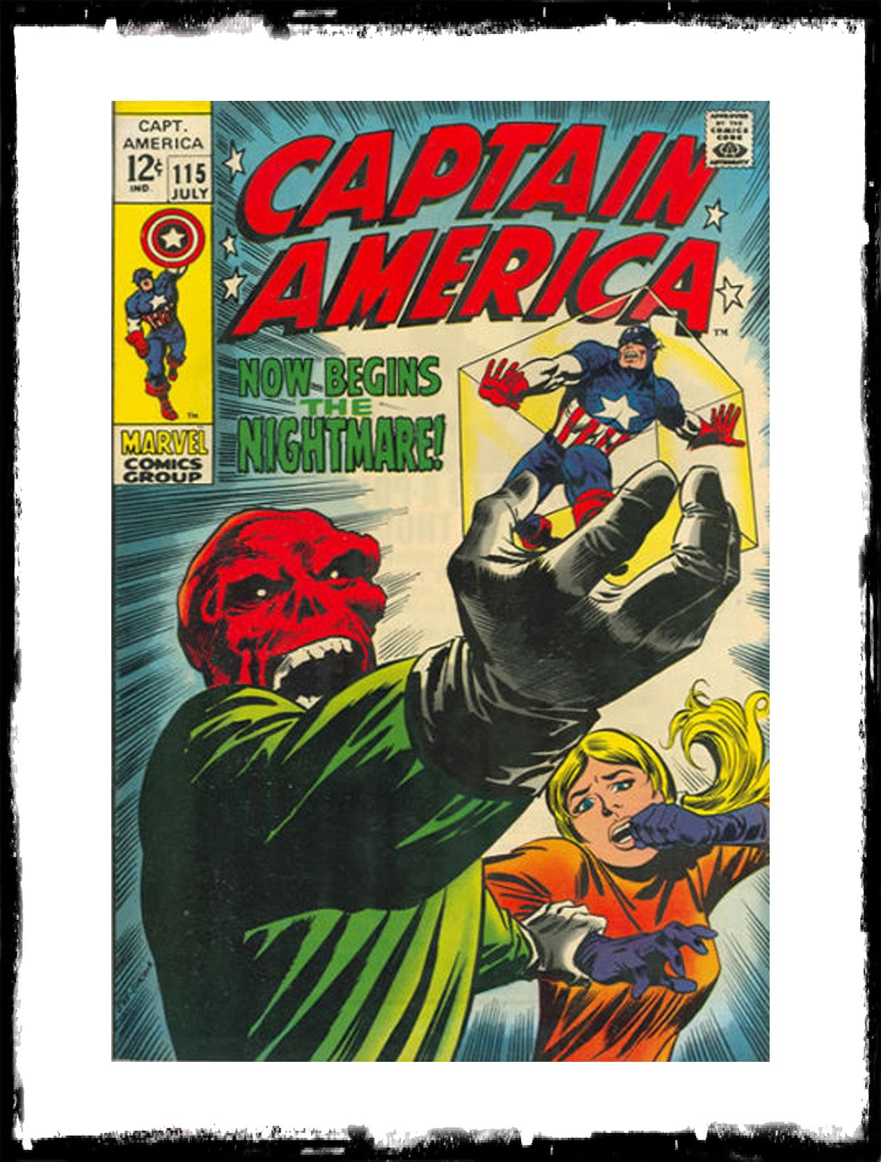 CAPTAIN AMERICA - #115 (1969 - CONDITION F/VF)