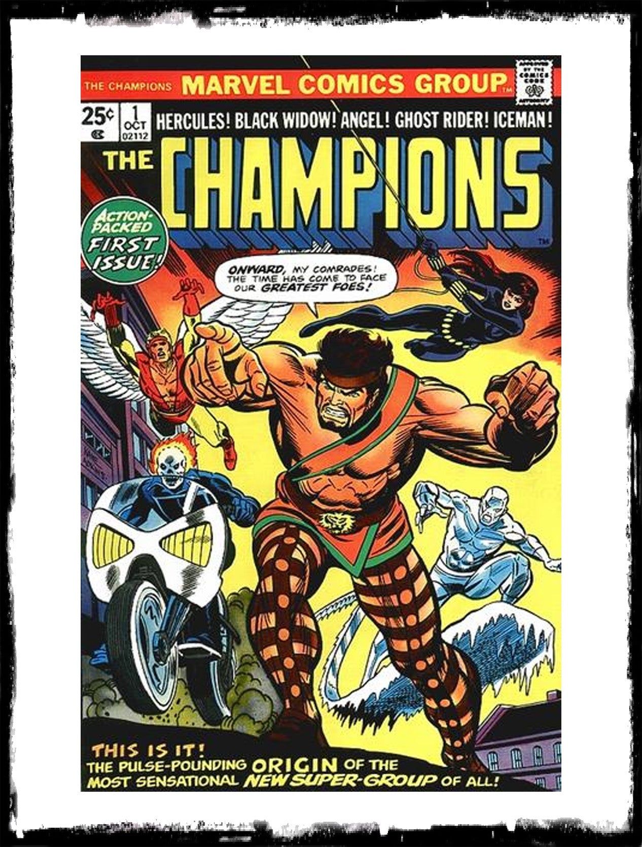 CHAMPIONS - #1 FIRST APP OF CHAMPIONS TEAM (1975 - VF+)