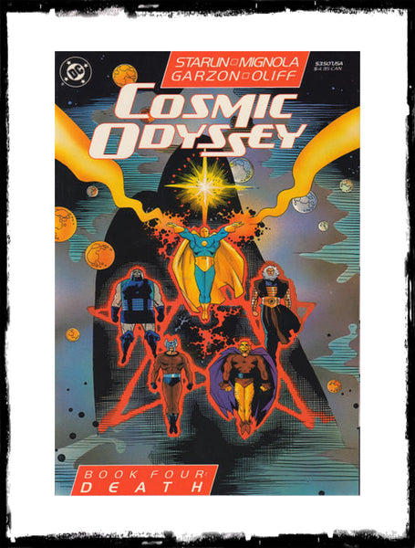 COSMIC ODYSSEY - #1 - 4 COMPLETE SET! (1988 - VF+/NM)