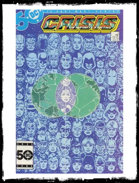 CRISIS ON INFINITE EARTHS - #1 - 12 COMPLETE SET - CLASSIC GEORGE PEREZ / MARV WOLFMAN RUN! (1985 - VF+/NM)
