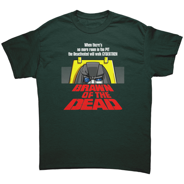 BRAWN OF THE DEAD - TRANSFORMERS / DAWN OF THE DEAD - NEW POP TURBO TEE!