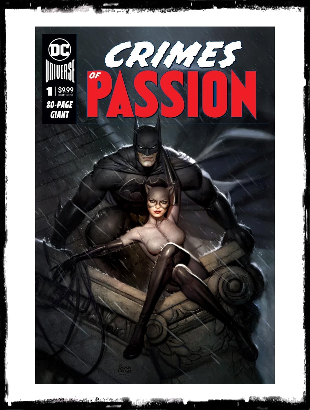DC CRIMES OF PASSION - #1 RYAN BROWN EXCLUSIVE VARIANT (2020 - NM)