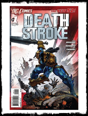 DEATHSTROKE - #1 SIMON BISLEY COVER ART! (2011 - NM)