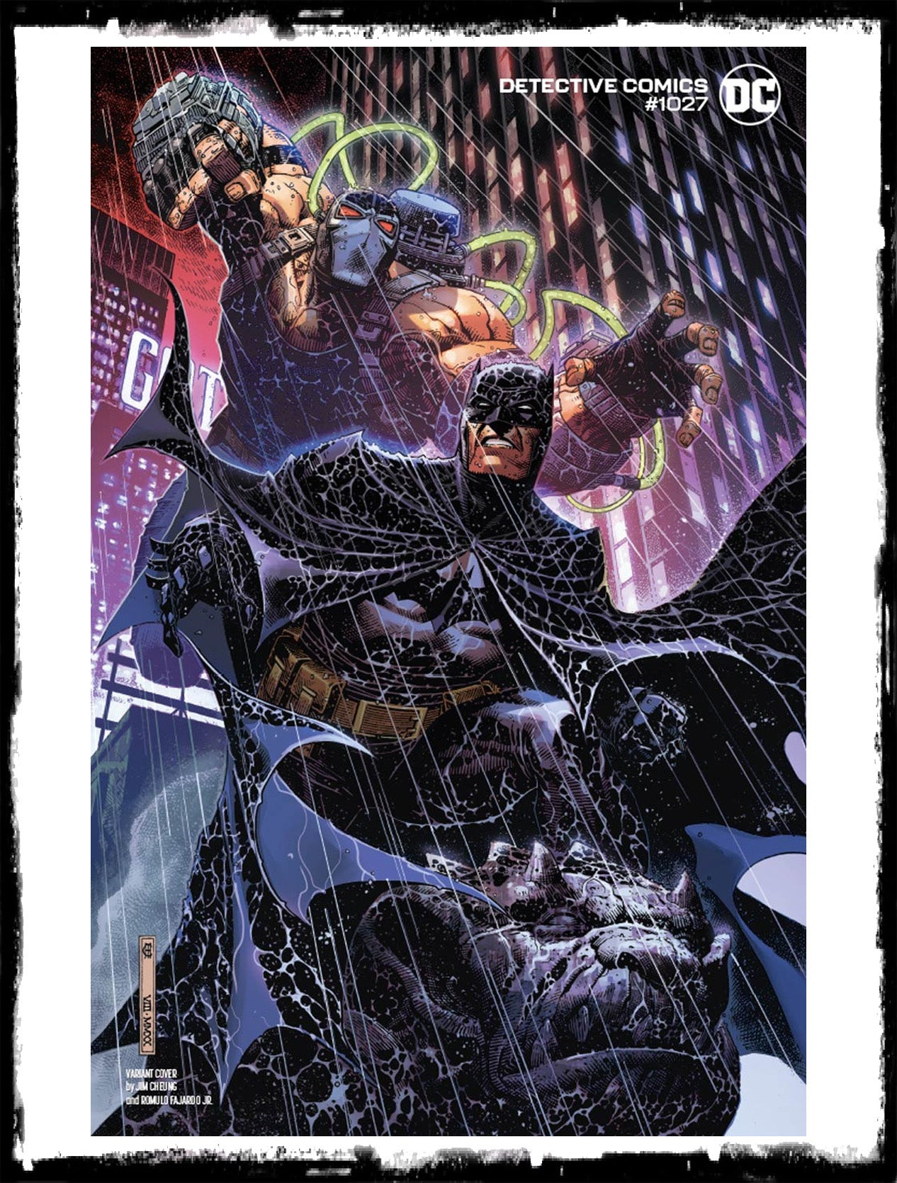 DETECTIVE COMICS - #1027 JIM CHEUNG BATMAN & BANE COVER (2020 - NM)