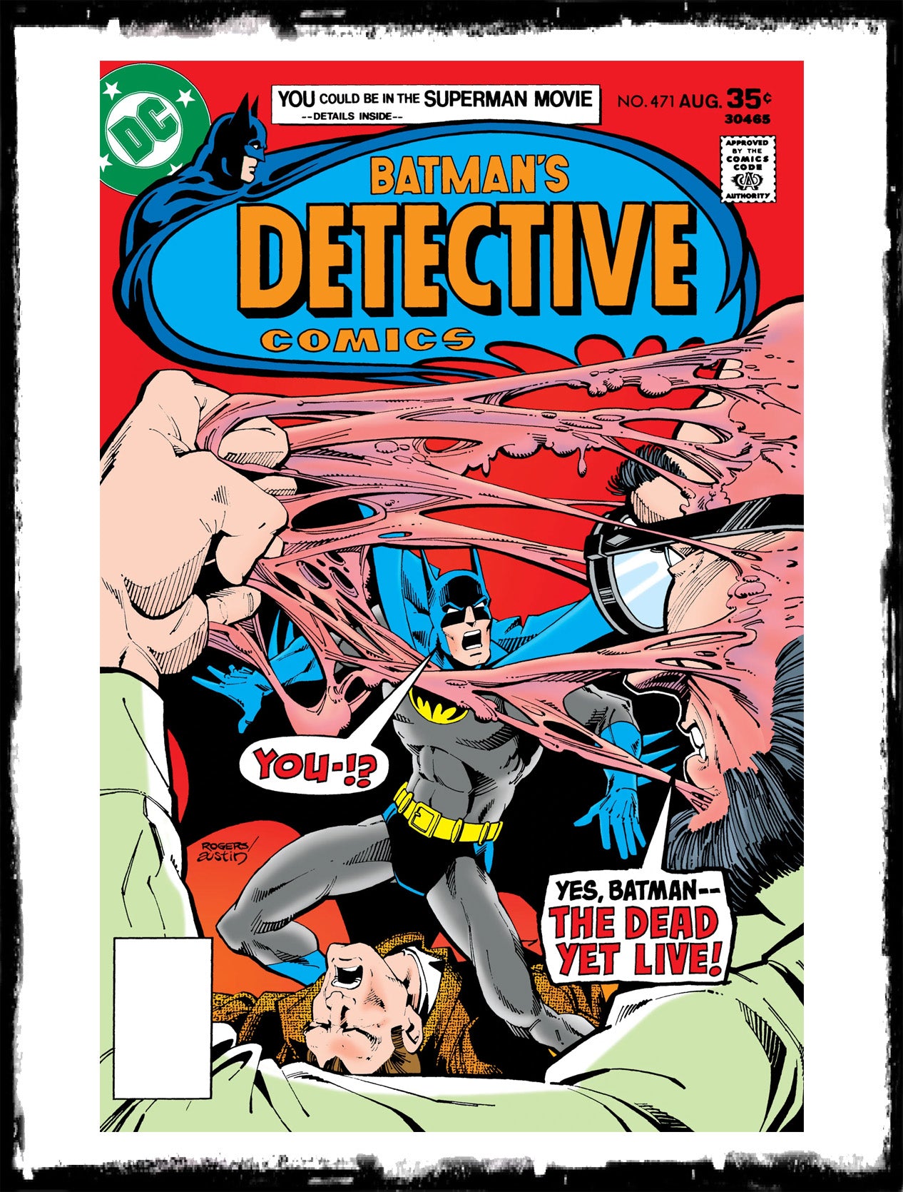 DETECTIVE COMICS - #471 DR. HUGO STRANGE! (1977 - VF+/NM)