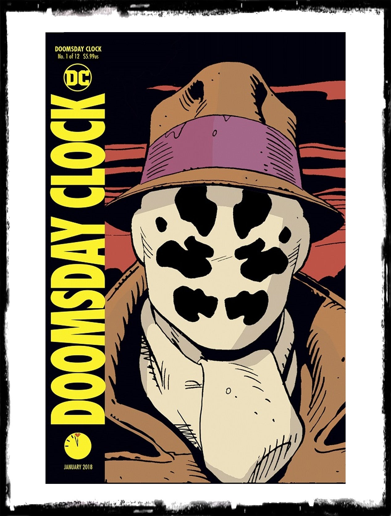 DOOMSDAY CLOCK - #1 FIRST APP OF RORSHACH II, MARIONETTE, & MIME! (2018 - NM)