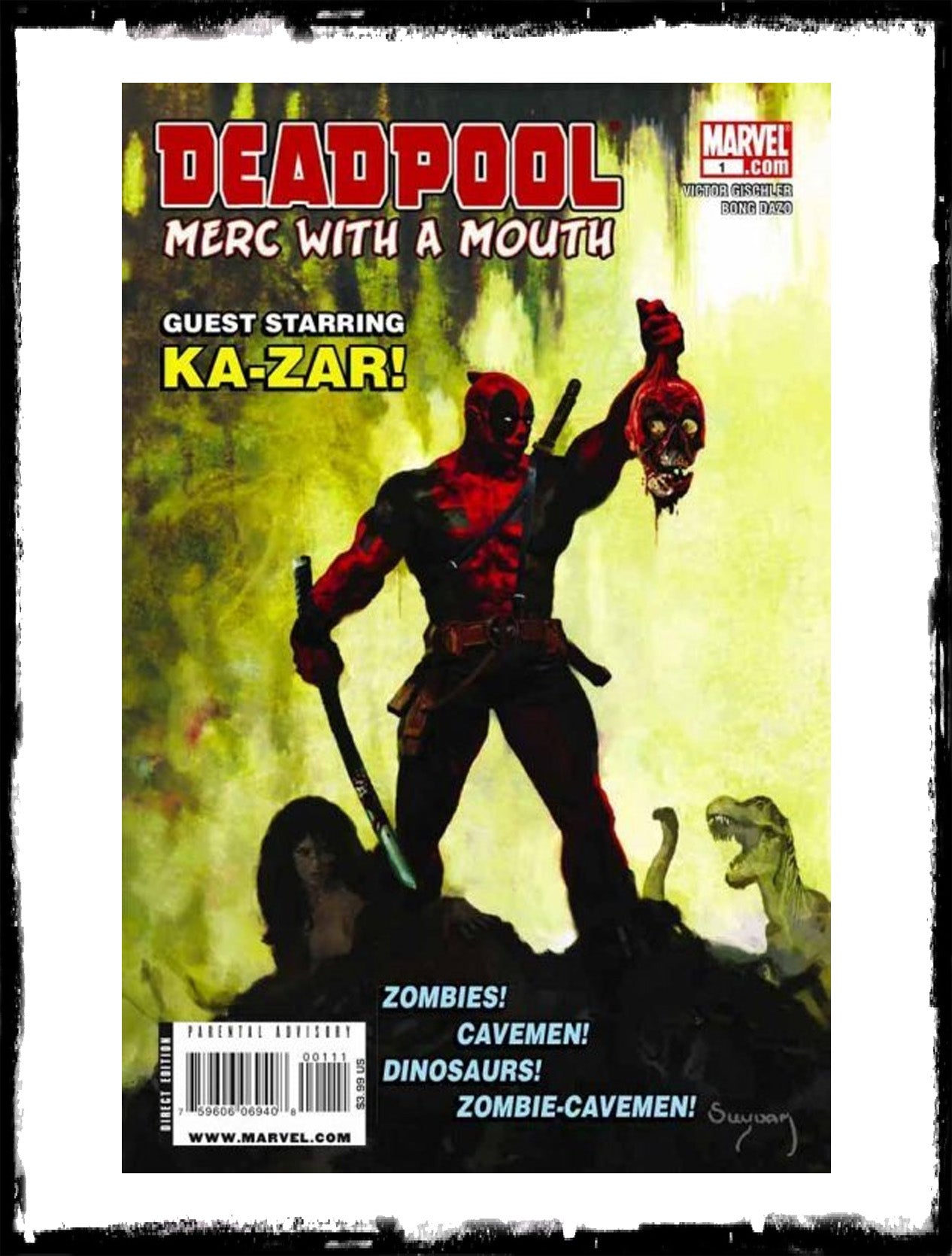 DEADPOOL: MERC WITH A MOUTH - #1 SAVAGE TALES #1 HOMAGE (2009 - NM)