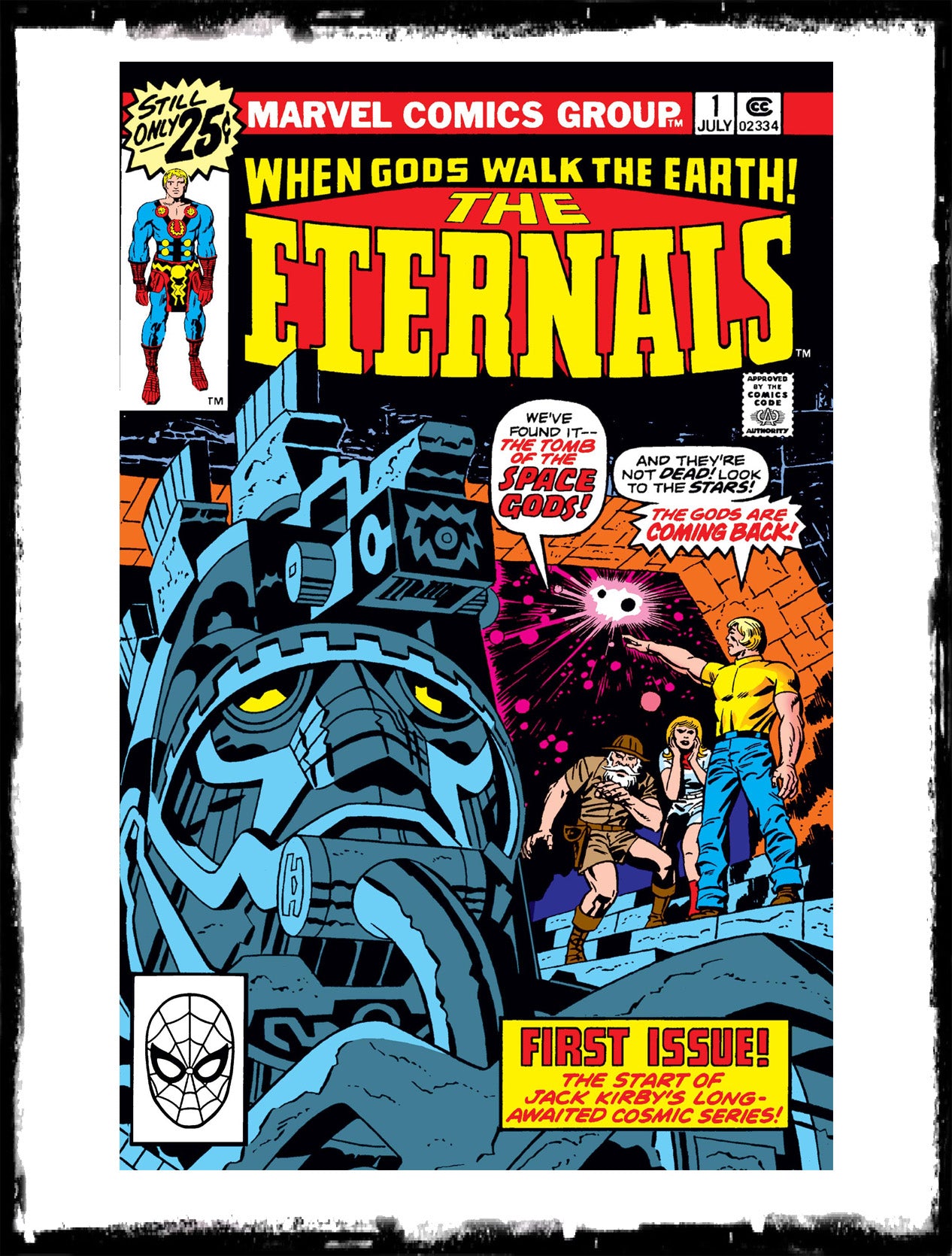 ETERNALS - #1 FIRST APP & ORIGIN OF THE ETERNALS (1976 - VG/FN)