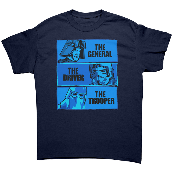 GALACTIC EMPIRE - GOOD, BAD, & THE UGLY HOMAGE - NEW POP TURBO TEE!