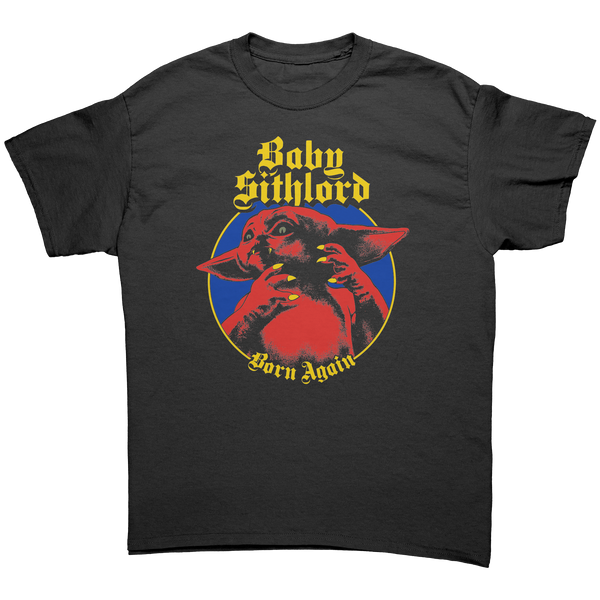 BABY SITHLORD - BLACK SABBATH / GROGU - HEAVY METAL TURBO TEE!