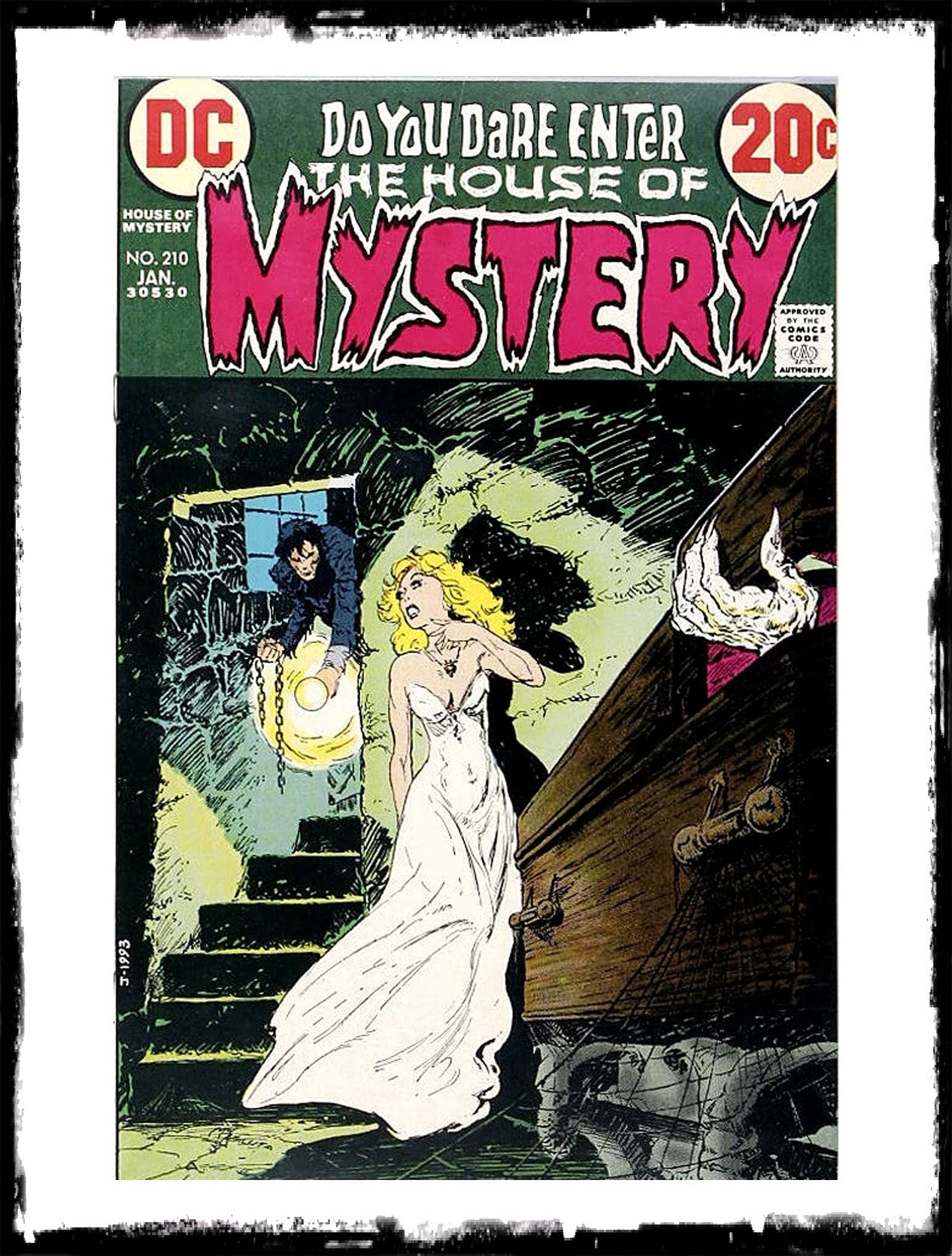 HOUSE OF MYSTERY - #210 CLASSIC DC HORROR! (1973 - VF-)