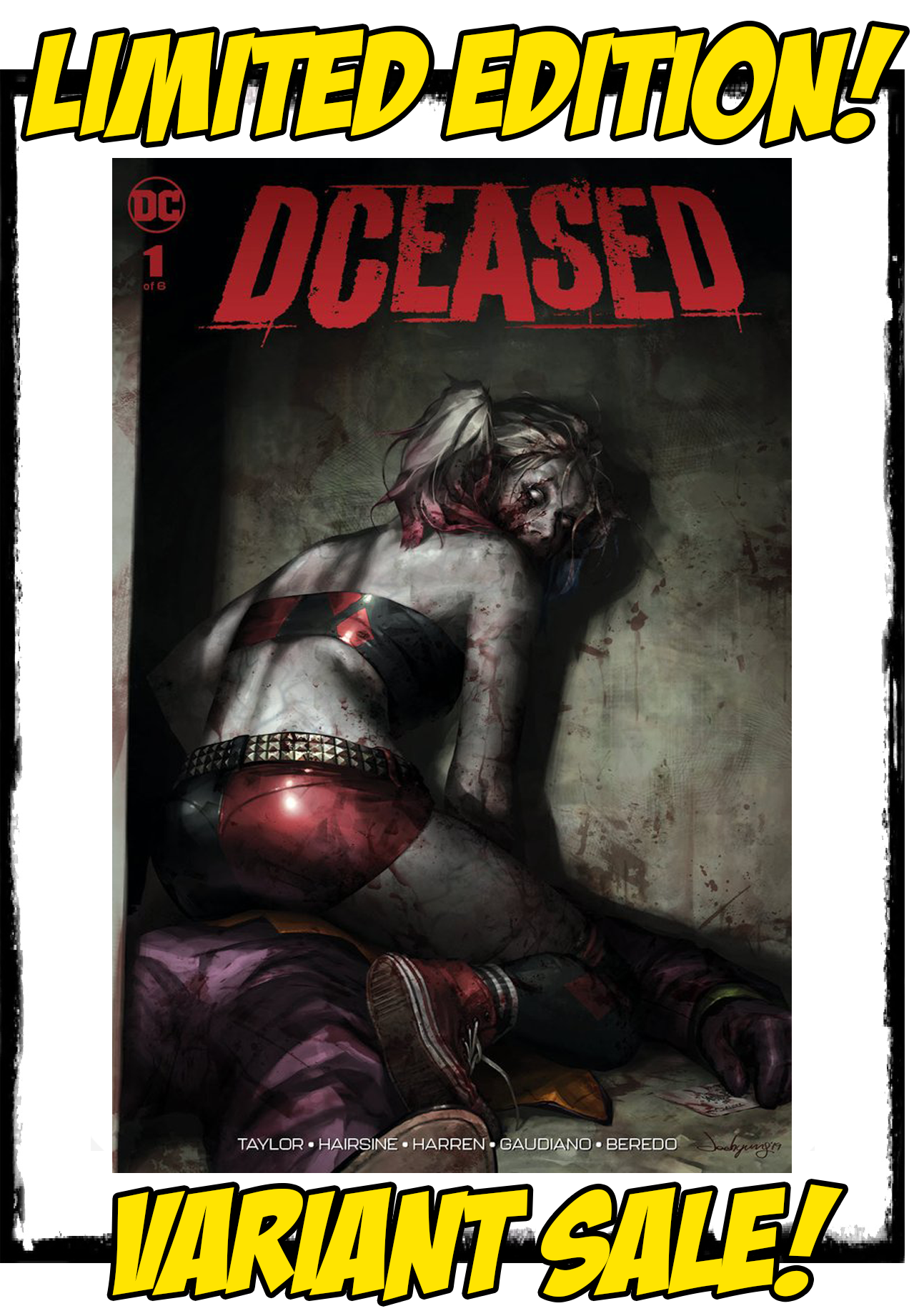 DCEASED - #1 JEEHYUNG LEE VARIANT (2019 - CONDITION NM)
