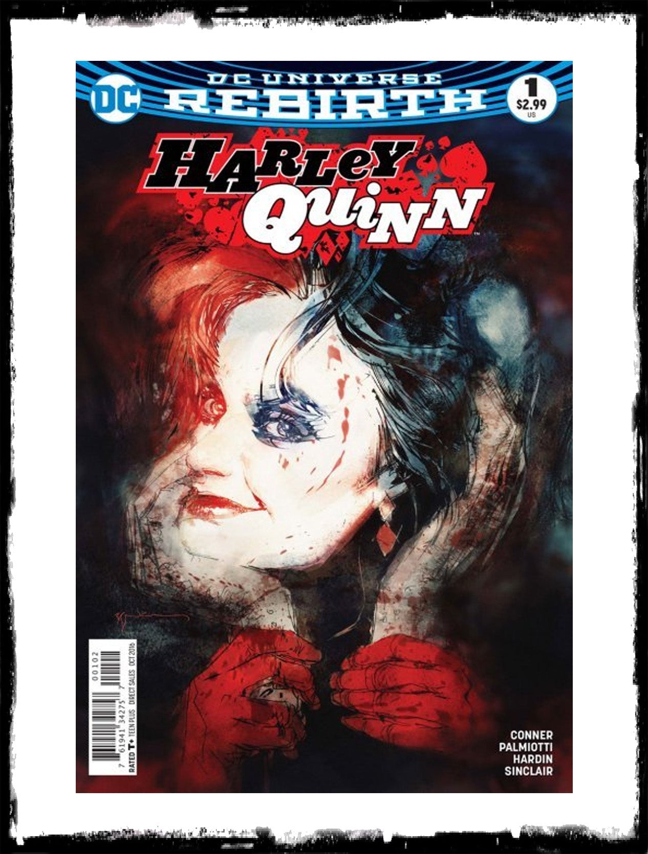 HARLEY QUINN - #1 BILL SIENKIEWICZ VARIANT COVER (2016 - NM)