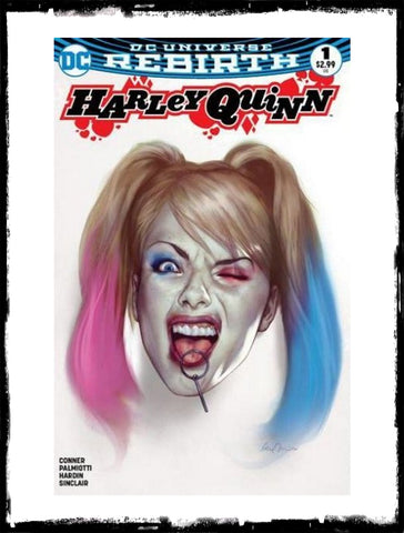 HARLEY QUINN - #1 BEN OLIVER VARIANT (2017 - NM)