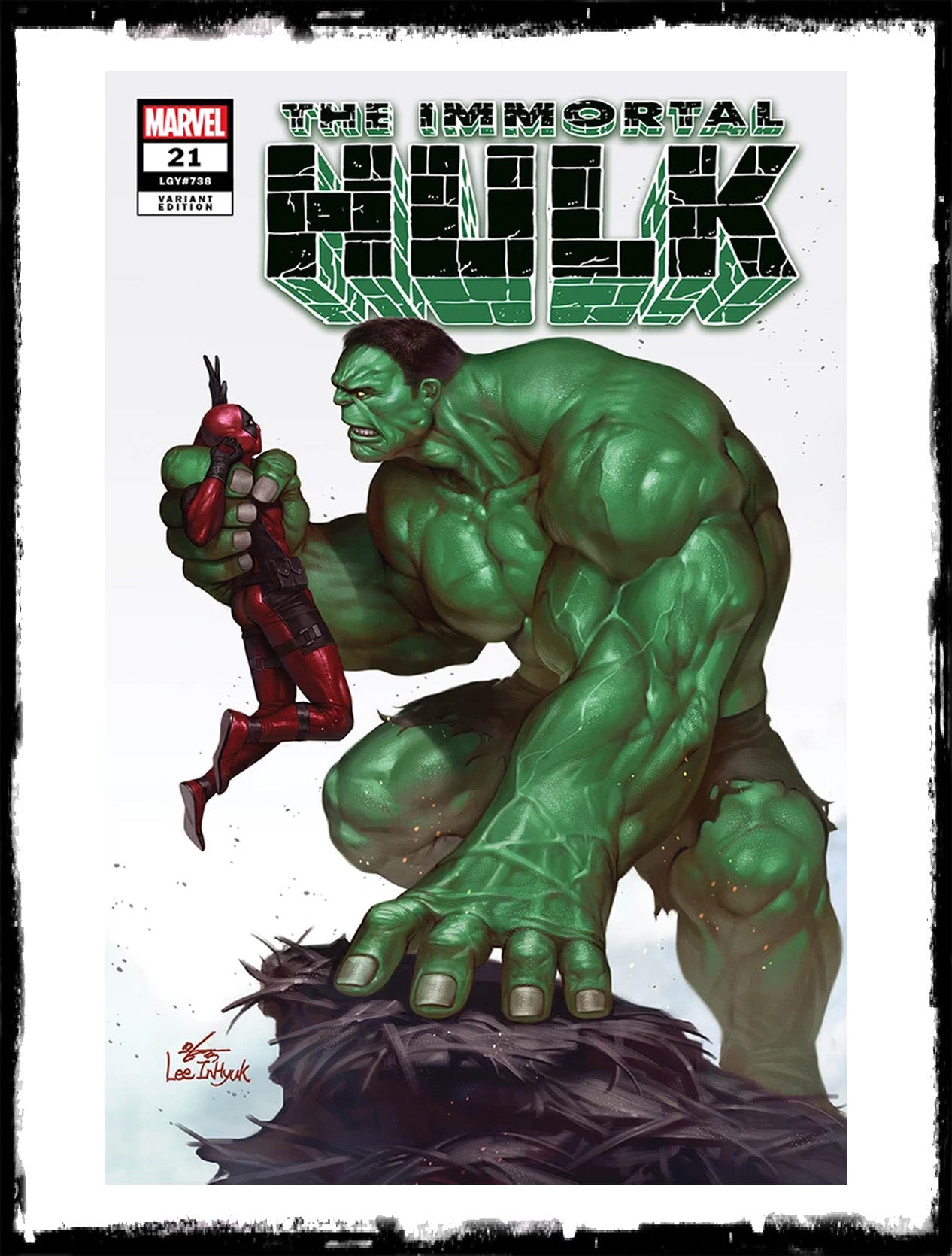 IMMORTAL HULK - #21 INHYUK LEE VARIANT (2020 - VF+/NM)