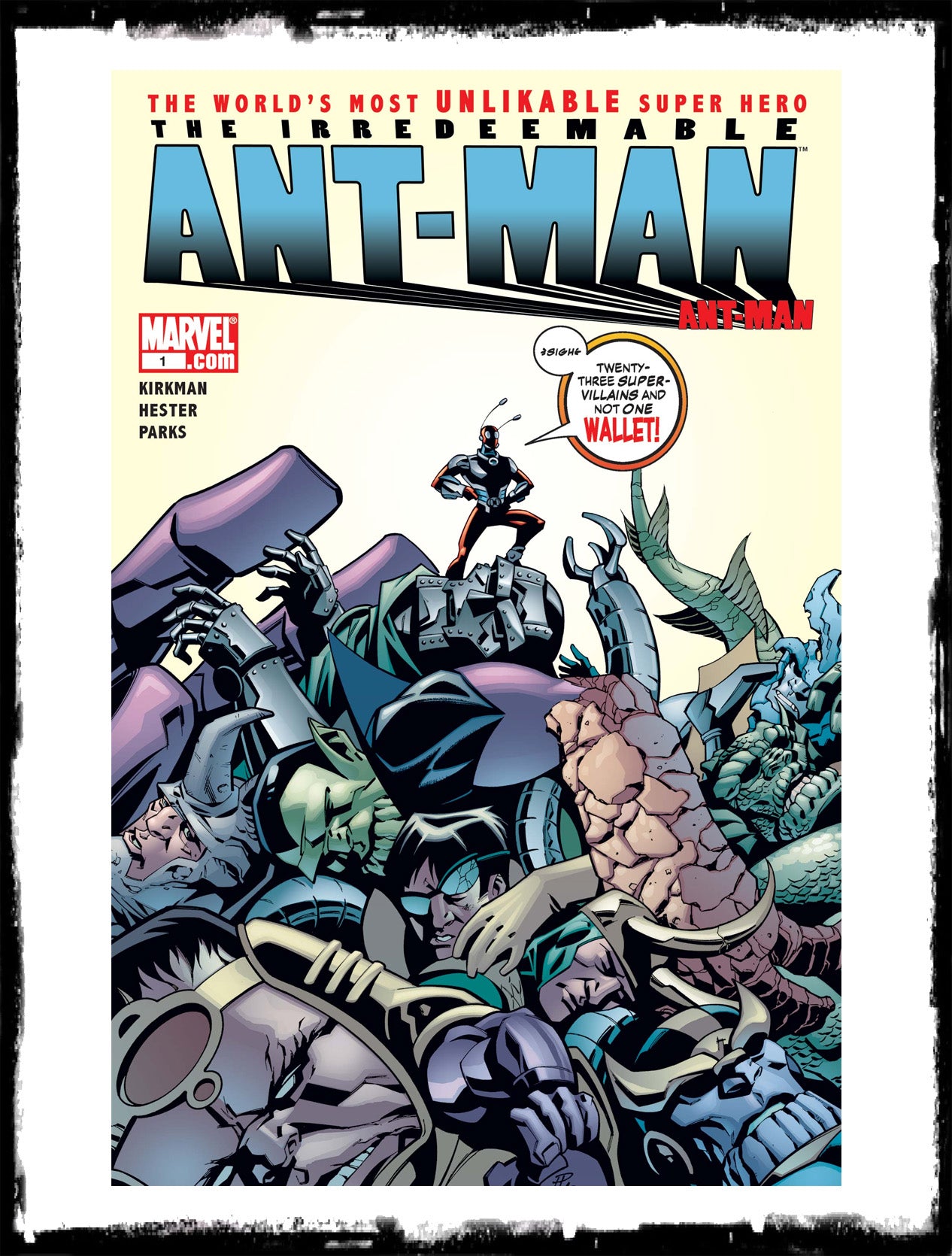 ANT-MAN: THE IRREDEEMABLE - #1 ROBERT KIRKMAN! (2006 - VF)