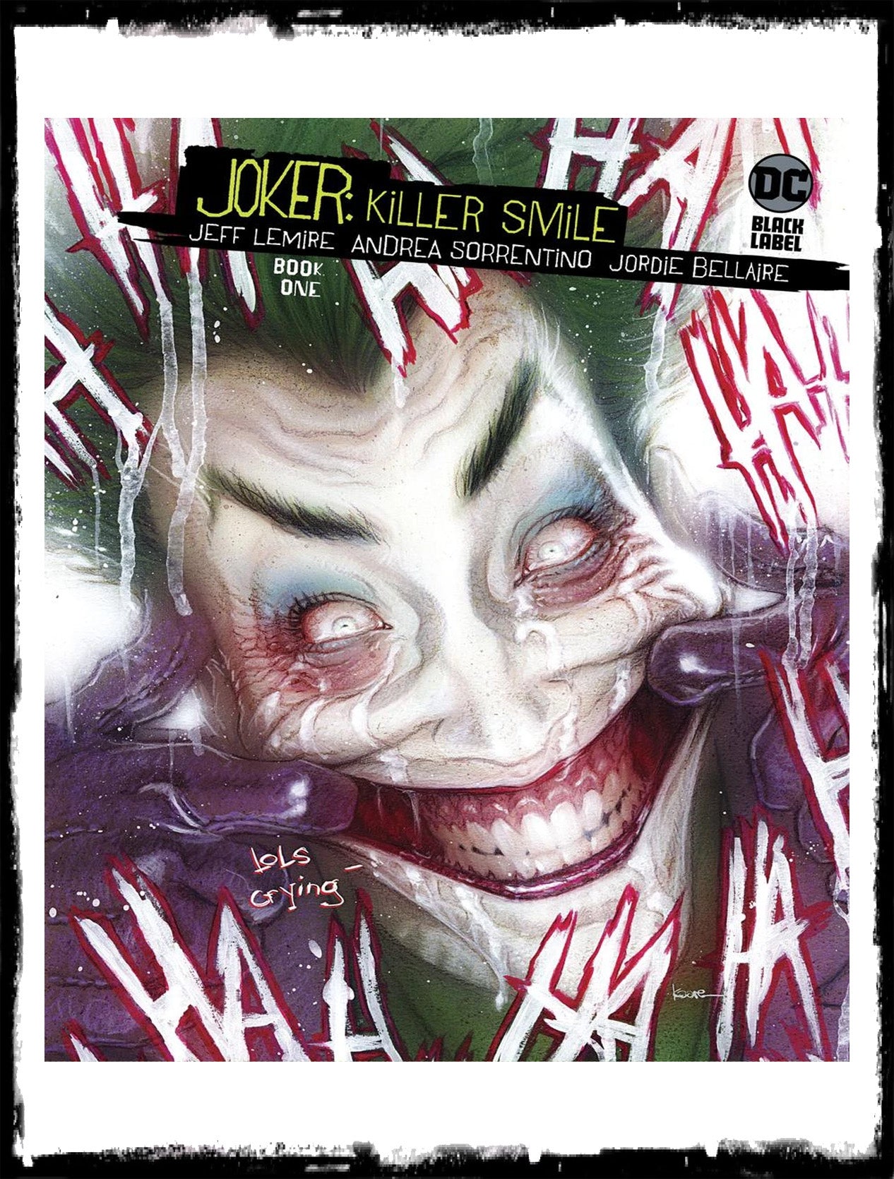 JOKER: KILLER SMILE - #1 KAARE ANDREWS VARIANT (2020 - NM)