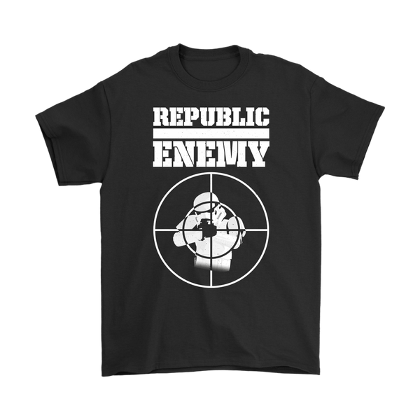 REPUBLIC ENEMY - PUBLIC ENEMY CLASSIC HIP-HOP MASH-UP TURBO TEE!