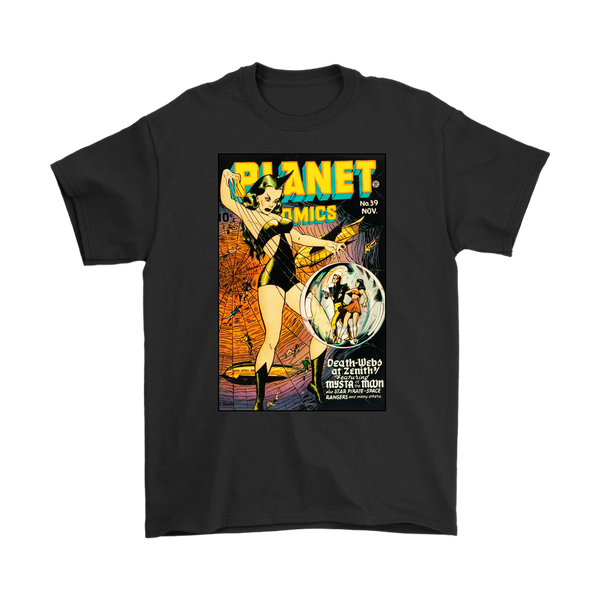 PLANET COMICS 1945 - GOLDEN AGE TURBO TEE!