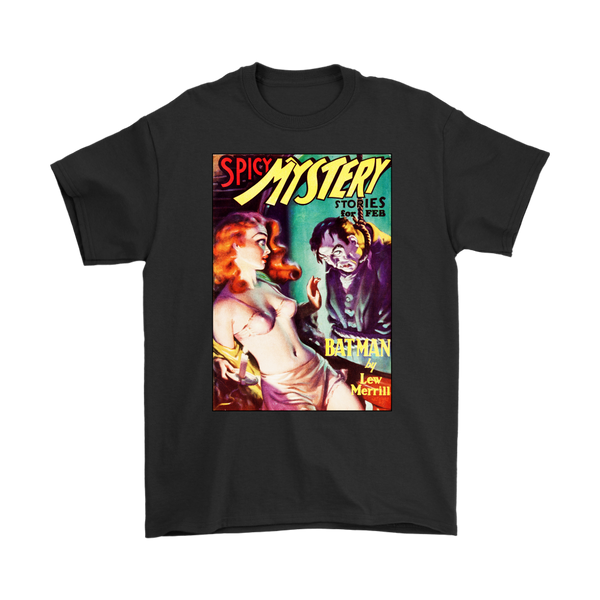 SPICY MYSTERY STORIES 1936 - GOLDEN AGE TURBO TEE!