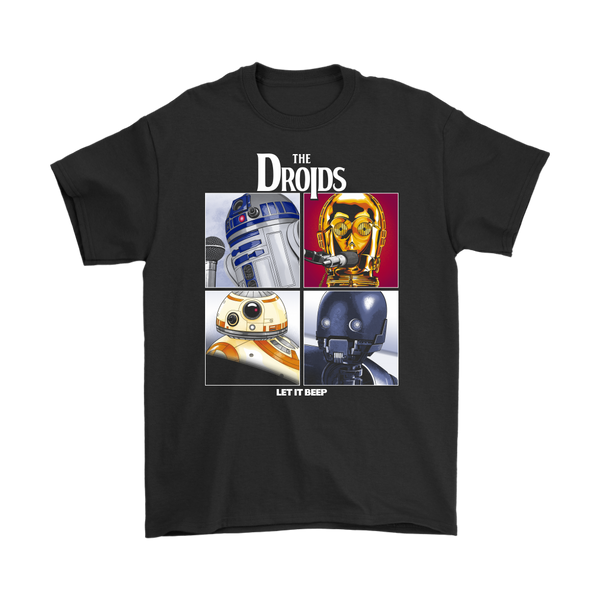 THE DROIDS - 'LET IT BEEP' / THE BEATLES CLASSIC ROCK TURBO TEE!