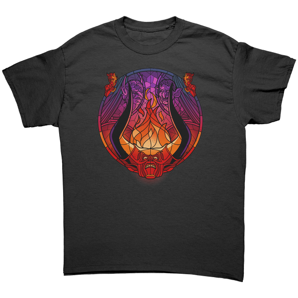 LEGEND - DARKNESS STAINED GLASS - NEW POP TURBO TEE!