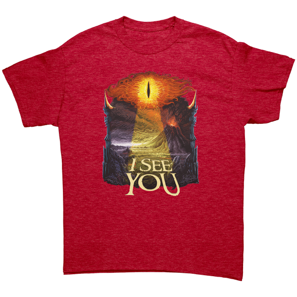 LORD OF THE RINGS - SAURON I SEE YOU - NEW POP TURBO TEE!