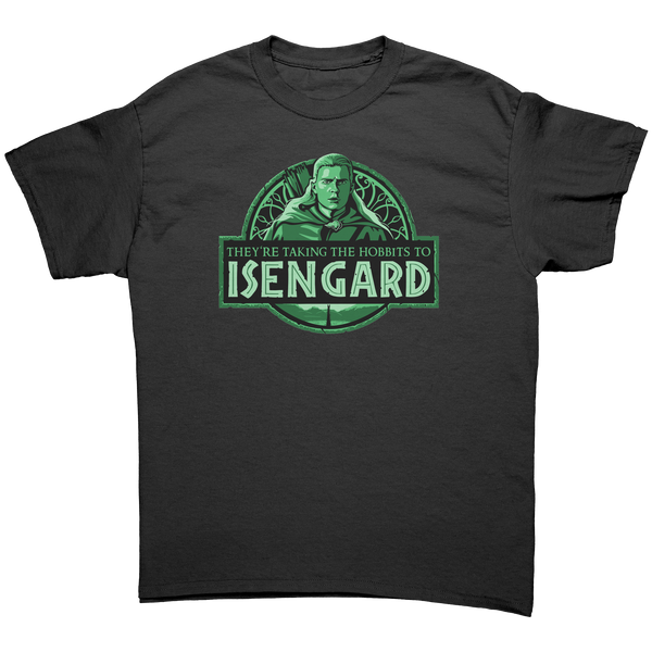 LORD OF THE RINGS - JURASSIC PARK MASH-UP - NEW POP TURBO TEE!