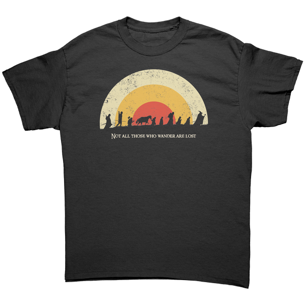 LORD OF THE RINGS - NOT ALL THOSE WHO WANDER ARE LOST - NEW POP TURBO TEE!