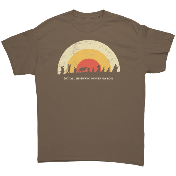 LORD OF THE RINGS - NOT ALL THOSE WHO WANDER ARE LOST - NEW POP TURBO TEE!