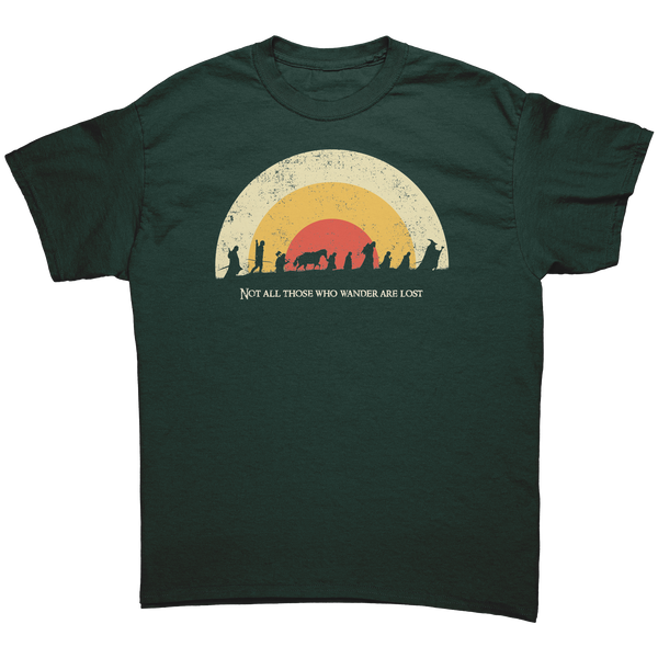LORD OF THE RINGS - NOT ALL THOSE WHO WANDER ARE LOST - NEW POP TURBO TEE!