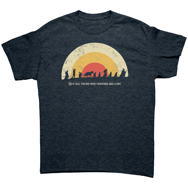 LORD OF THE RINGS - NOT ALL THOSE WHO WANDER ARE LOST - NEW POP TURBO TEE!
