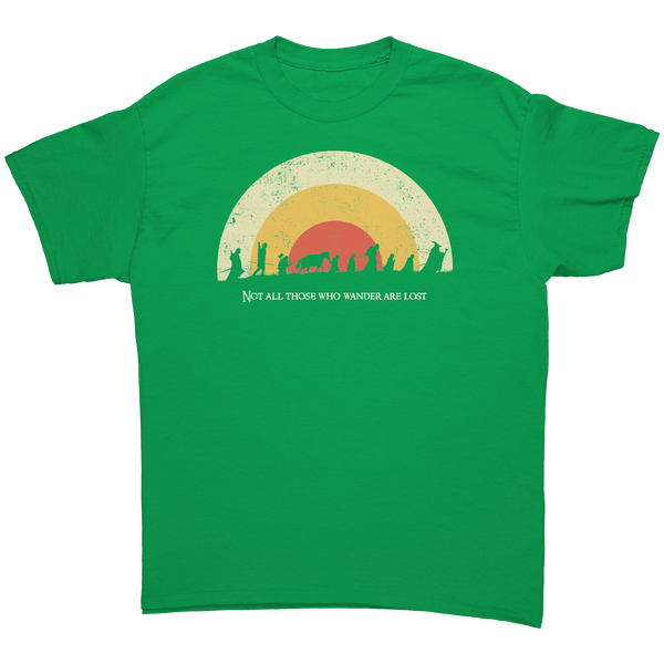 LORD OF THE RINGS - NOT ALL THOSE WHO WANDER ARE LOST - NEW POP TURBO TEE!