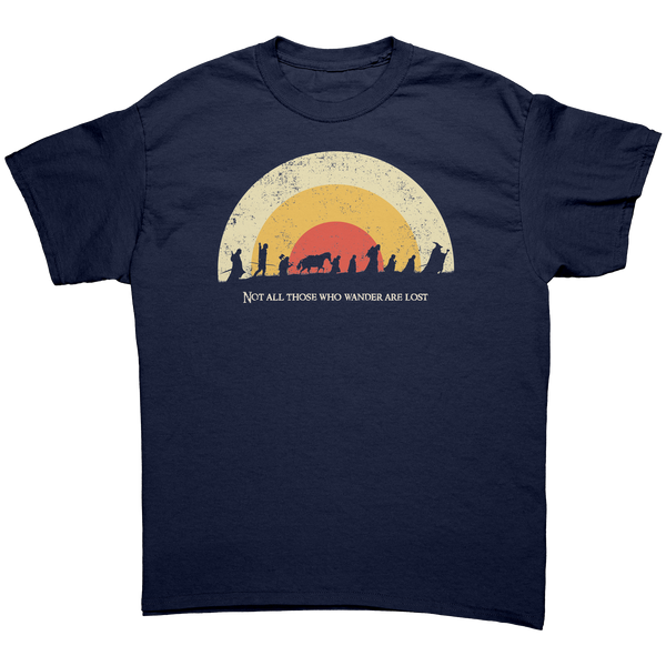 LORD OF THE RINGS - NOT ALL THOSE WHO WANDER ARE LOST - NEW POP TURBO TEE!