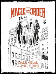 THE MAGIC ORDER - #1 B&W COVER (2018 - VF+)