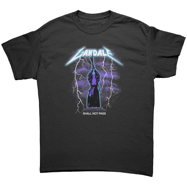 LORD OF THE RINGS - GANDALF - HEAVY METAL TURBO TEE!