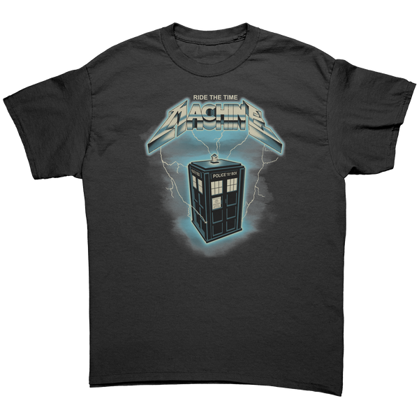 DOCTOR WHO - RIDE THE MACHINE - HEAVY METAL TURBO TEE!