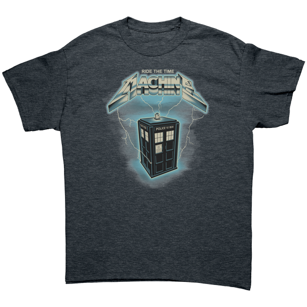 DOCTOR WHO - RIDE THE MACHINE - HEAVY METAL TURBO TEE!