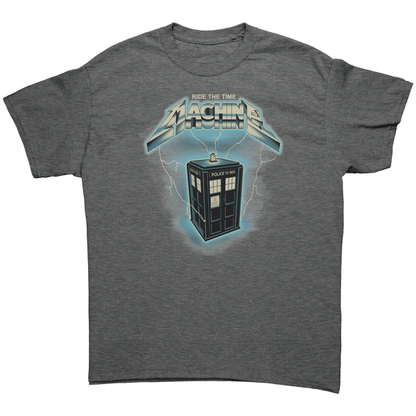 DOCTOR WHO - RIDE THE MACHINE - HEAVY METAL TURBO TEE!