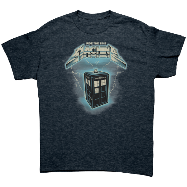 DOCTOR WHO - RIDE THE MACHINE - HEAVY METAL TURBO TEE!