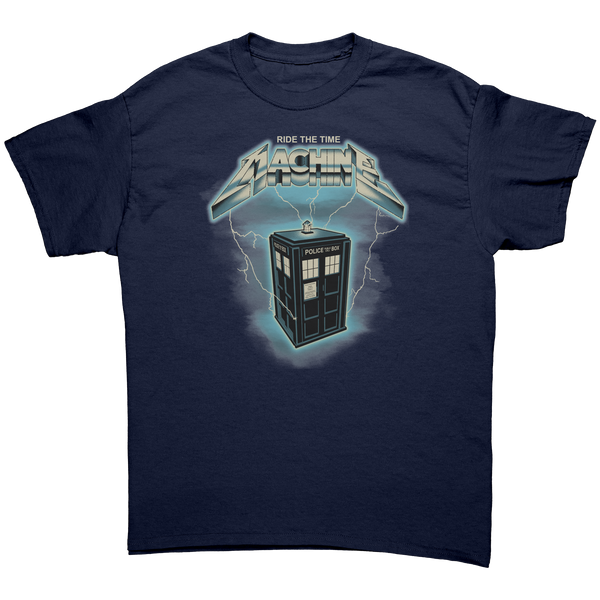 DOCTOR WHO - RIDE THE MACHINE - HEAVY METAL TURBO TEE!