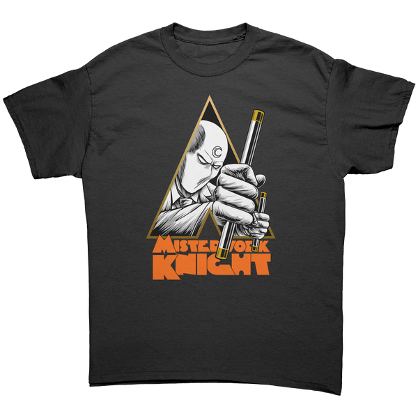 MOON KNIGHT - MISTER WORK - CLOCK WORK ORANGE NEW POP TURBO TEE!