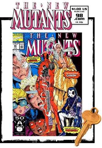 NEW MUTANTS - #98 1ST APP OF DEADPOOL (1991 - VF+/NM- NEWSSTAND)